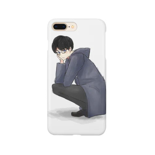 藤くん_ロングコート Smartphone Case