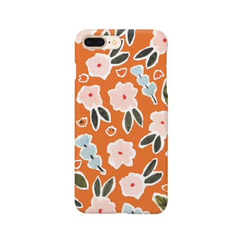 お花柄iPhoneケース Smartphone Case