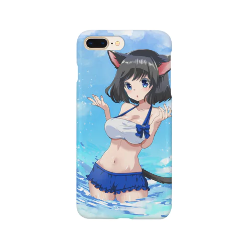 黒猫さんバカンス Smartphone Case