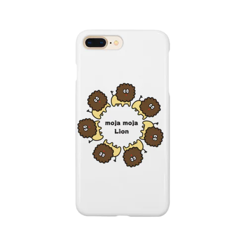 輪になる！もじゃもじゃライオン🦁 Smartphone Case