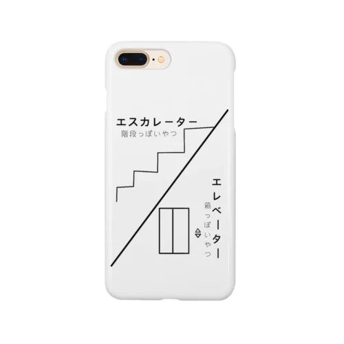 エスカレーター／エレベーター スマホケース