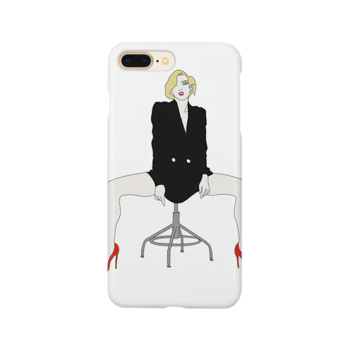 座る女 Smartphone Case