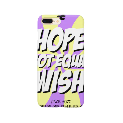 retro pop style ep4 / yellow x purple Smartphone Case