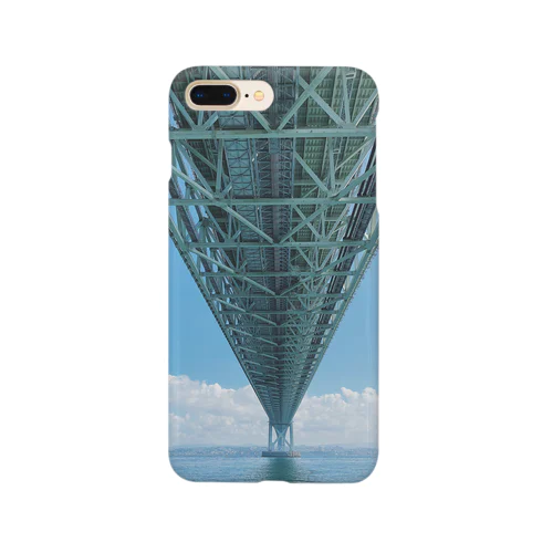 明石海峡大橋の真下 Smartphone Case