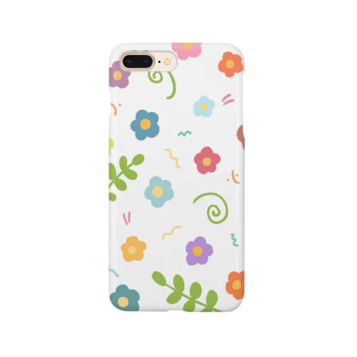 昼のお花畑 Smartphone Case