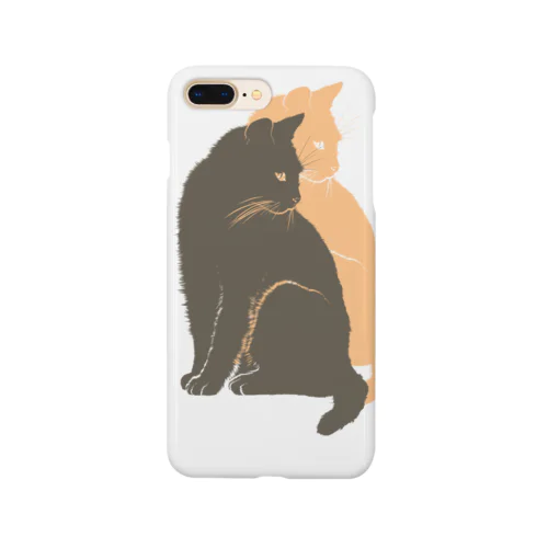 重なった猫 Smartphone Case