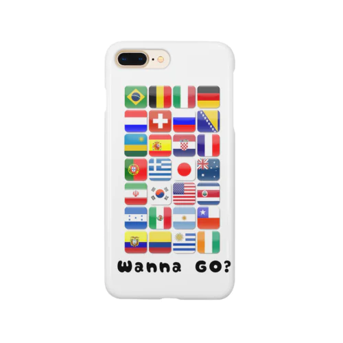 「Wanna Go？」 Smartphone Case