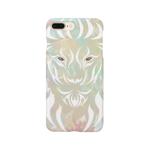 ライオン - Color Lion - Smartphone Case