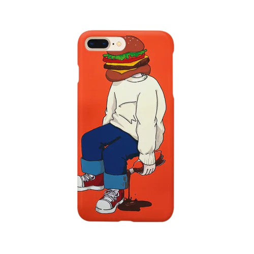 ハンバーガーにコーラはもうお茶らしい Smartphone Case