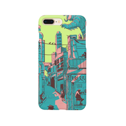 Japanese Street 日本の雑多な都会の裏通り Smartphone Case