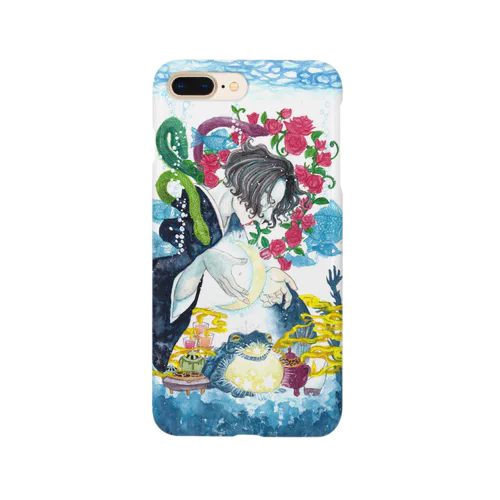 「藍色の蟇」大手卓司 Smartphone Case