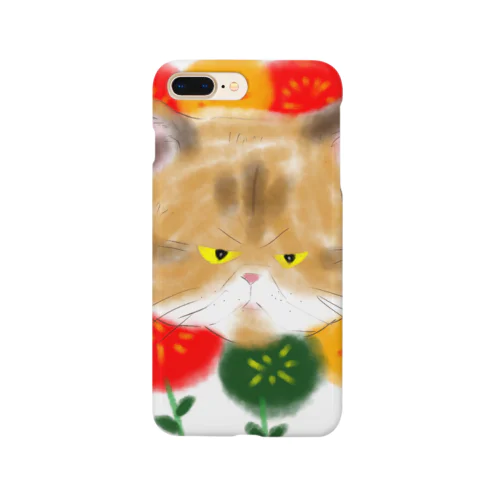 花畑とネコ Smartphone Case