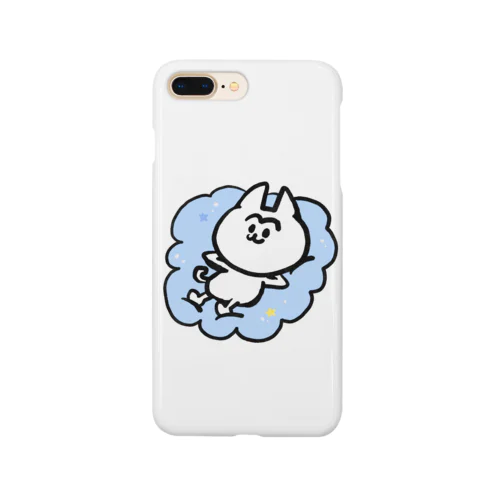 雲の上のまゆげねこ Smartphone Case