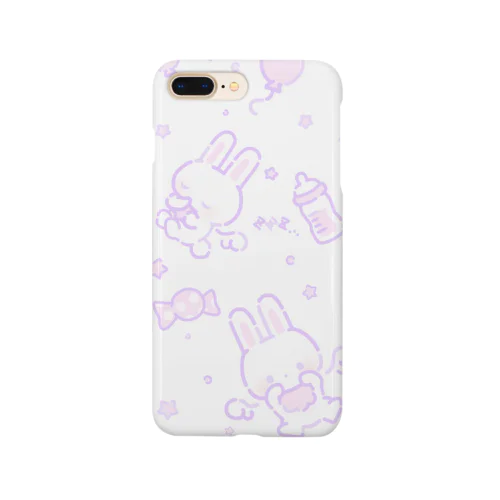 うさちゃんてんし(パープル) Smartphone Case