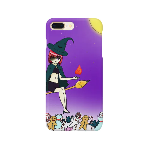 ハロウィンウィッチ(赤髪) Smartphone Case