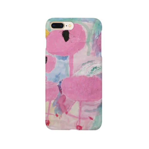 オエカキ_ Flamingo Smartphone Case