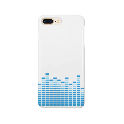 Spectrum Analyzer Blue Smartphone Case