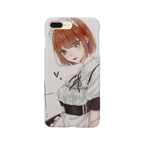 純情メイドちゃん  茶髪ver. Smartphone Case