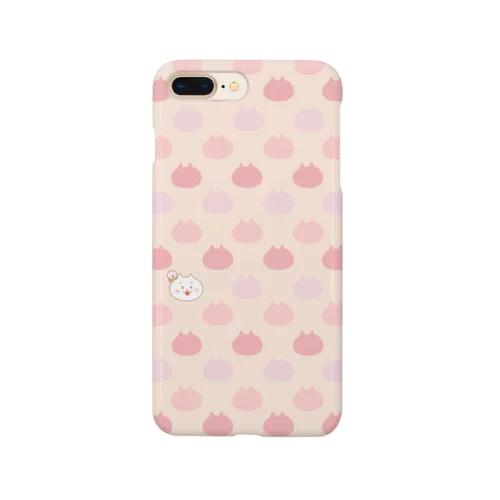 【pink】 くまこがいっぱい Smartphone Case