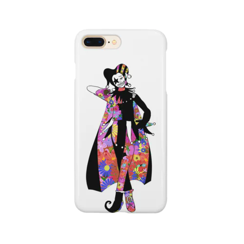 花柄ピエロ Smartphone Case