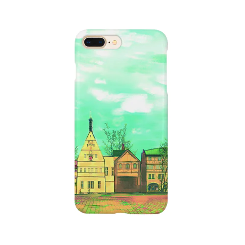 絵画のような街（元気色） Smartphone Case