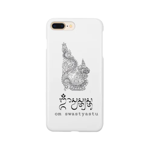 バリ島Omマントラ x 龍神 Smartphone Case