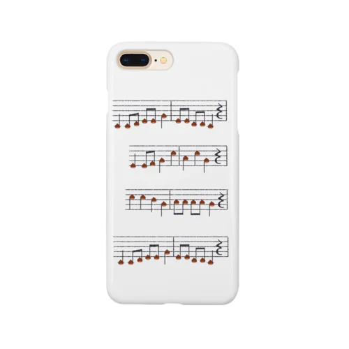 栗の楽譜 Smartphone Case