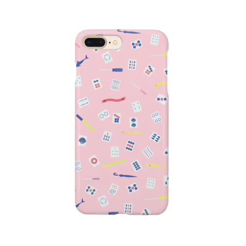 tile style (赤) Smartphone Case