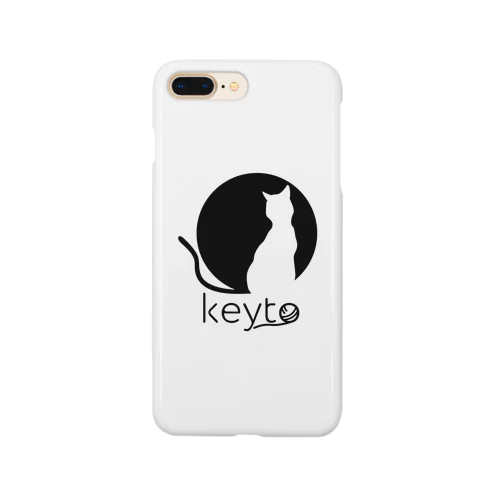 毛糸_keyto ロゴ スマホケース