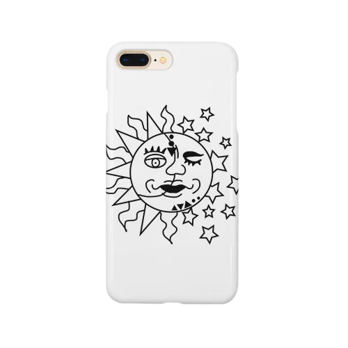 月と太陽 Smartphone Case