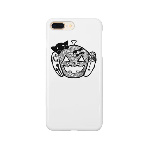 黒猫×ハロウィン Smartphone Case