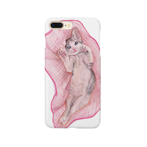 お腹ボテボテ仔猫 Smartphone Case