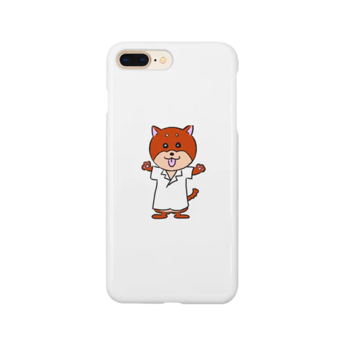 心理学が好きな犬 Smartphone Case