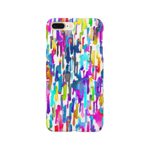 colorful rain -vivid- Smartphone Case
