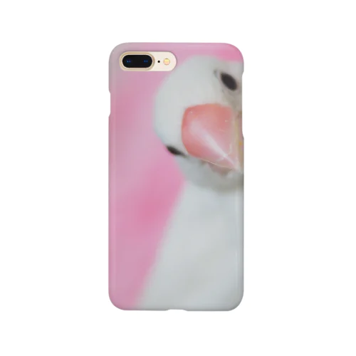 てのひら文鳥もんちゃん Smartphone Case