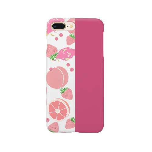 ピンクのフルーツ Smartphone Case