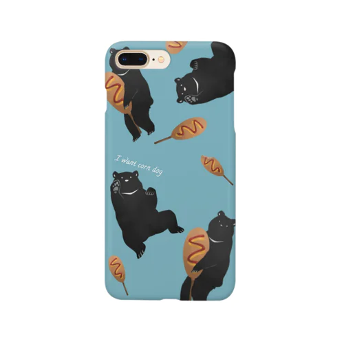 ツキノワグマとアメリカンドック2 Smartphone Case