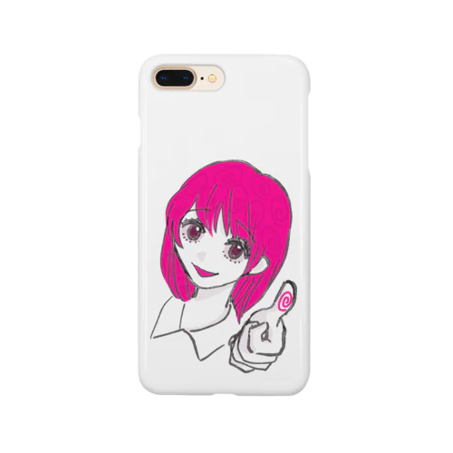 目のでかい女がお前を全肯定 Smartphone Case