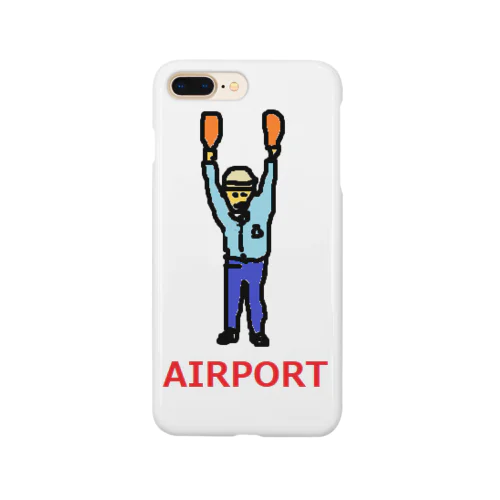 エアライン　エアポート　マーシャラー　空港　飛行機 Smartphone Case