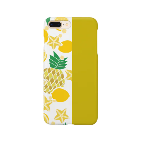 イエローのフルーツ Smartphone Case