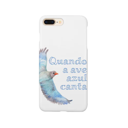 青い鳥がなくとき -Quando a ave azul canta- Smartphone Case