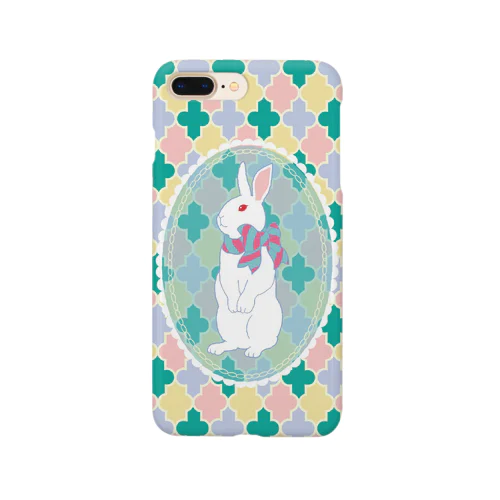 うさぎモロッカン模様 Smartphone Case