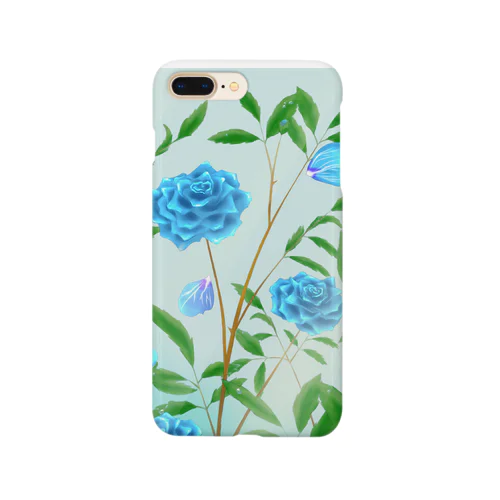 森嶋あまみさんの青薔薇 Smartphone Case