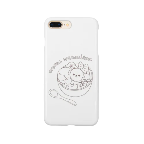 cream wanmitsu Smartphone Case