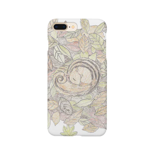 眠りリス Smartphone Case