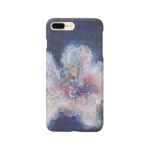 flower in blue Smartphone Case