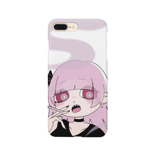 女の子×煙草 Smartphone Case