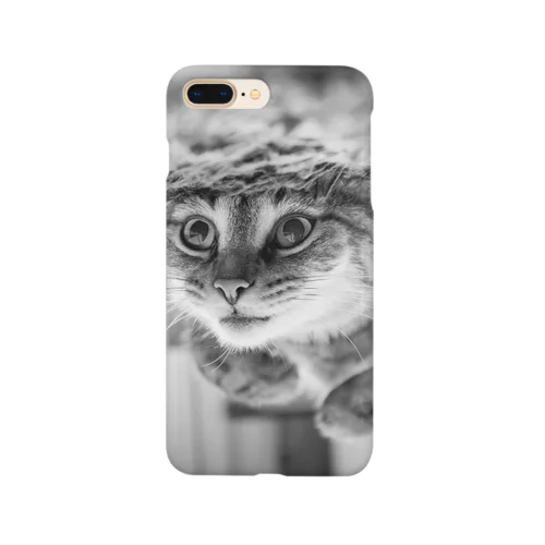 水の中で泳ぐ猫のスマホケース Smartphone Case