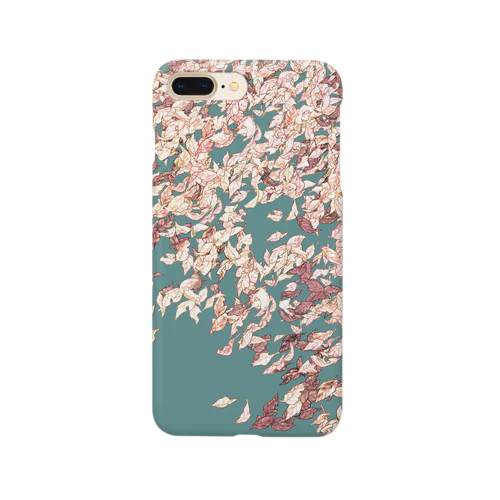 落ち葉（グリーン） Smartphone Case