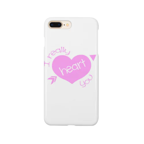 i really heart you デザイン Smartphone Case